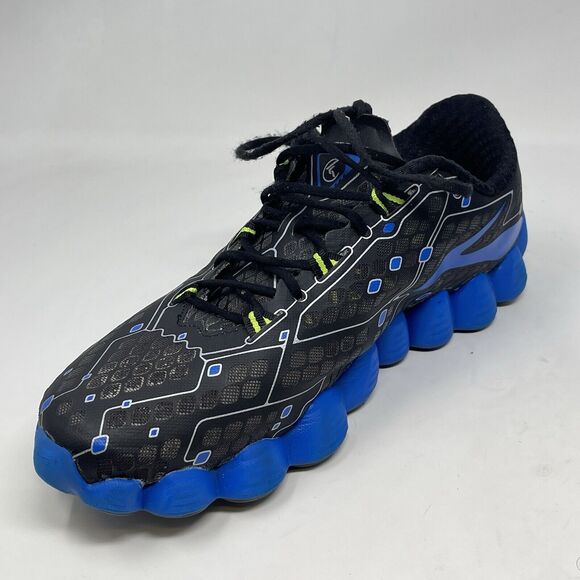 Brooks Neuro Shoes Mens 9 D Black Blue Walking Running Sneakers - Picture 7 of 15